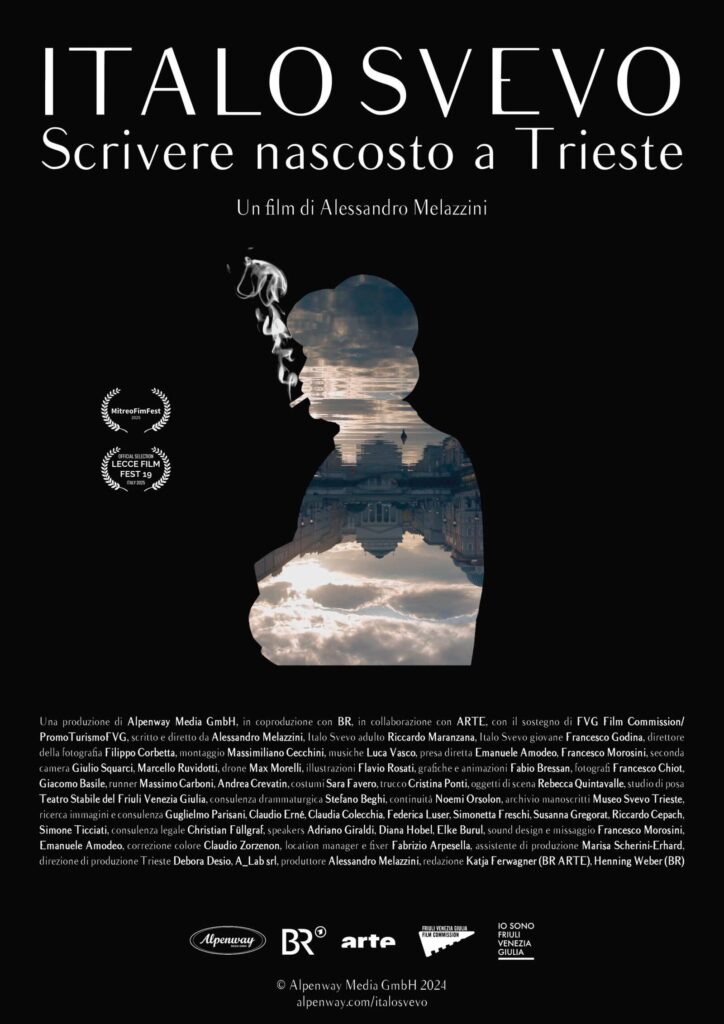 Locandina del film: Italo Svevo. Scrivere nascosto a Trieste
