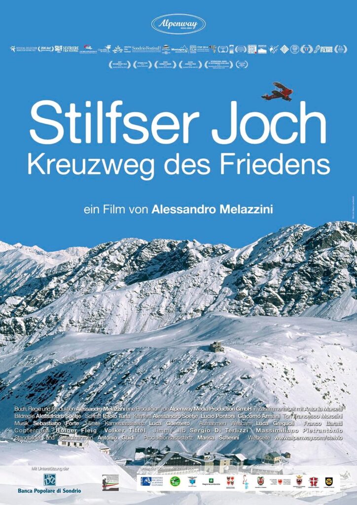 Filmplakat: Stilfser Joch. Kreuzweg des Friedens