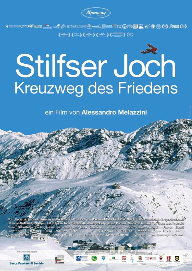 Filmplakat: Stilfser Joch. Kreuzweg des Friedens